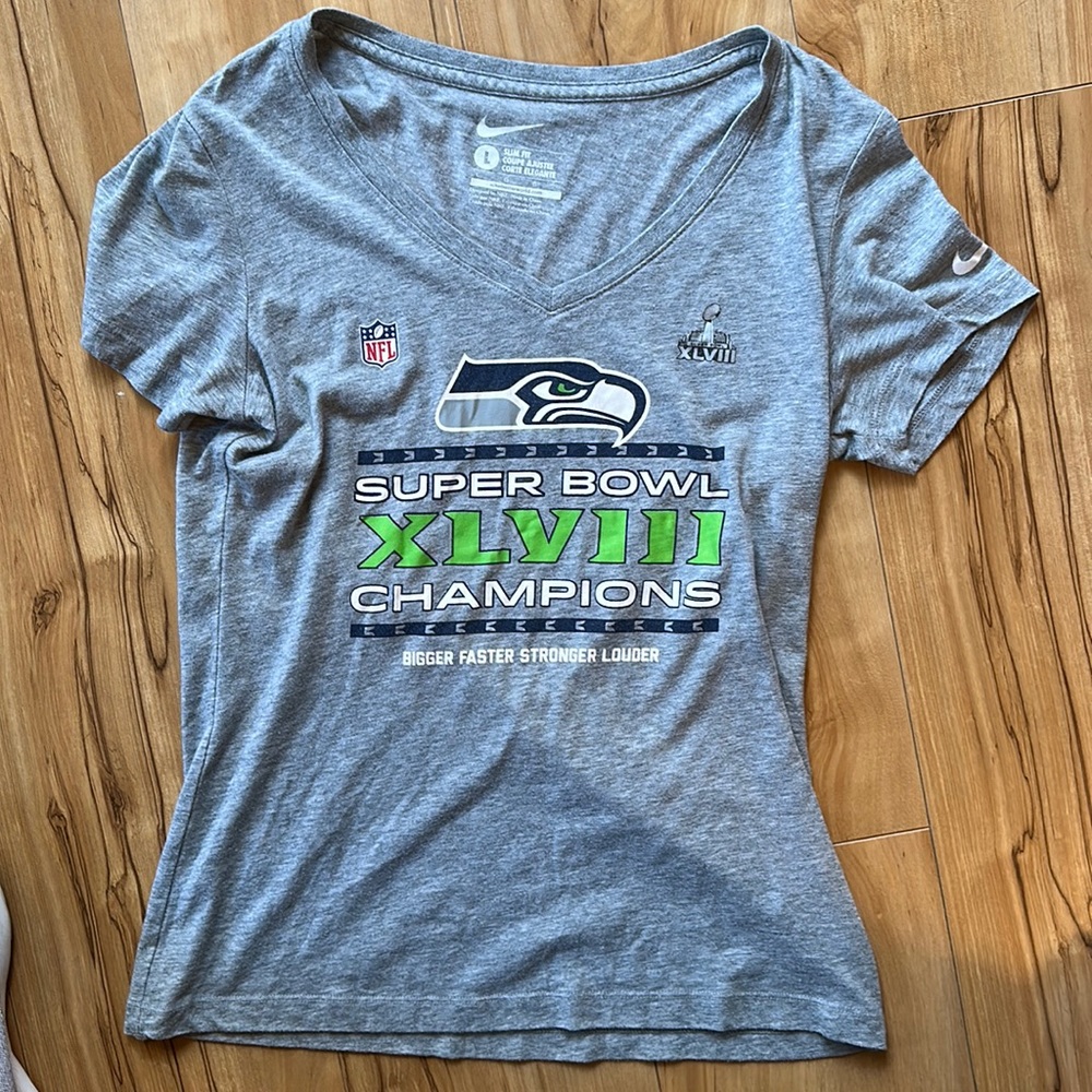 Seattle Seahawks Nike Tee from 2014 Super bowl